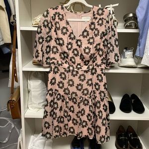 Ted baker pink floral dress